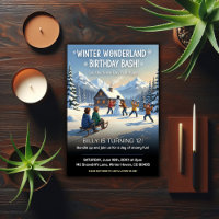 Winter Wonderland Snow Day Birthday Party