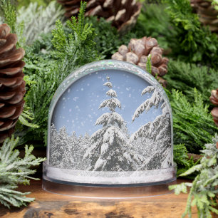 Winter Wonderland Snow Globe Snow Forest Snowglobe