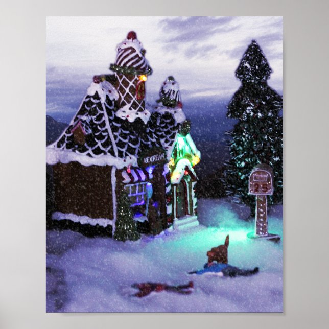 Winter Wonderland Snow Scene 2020 Poster (Front)