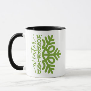 WINTER WONDERLAND snowflake Mug