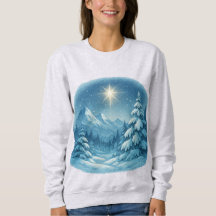 Winter Wonderland Snowland Sweatshirt de forêt | C