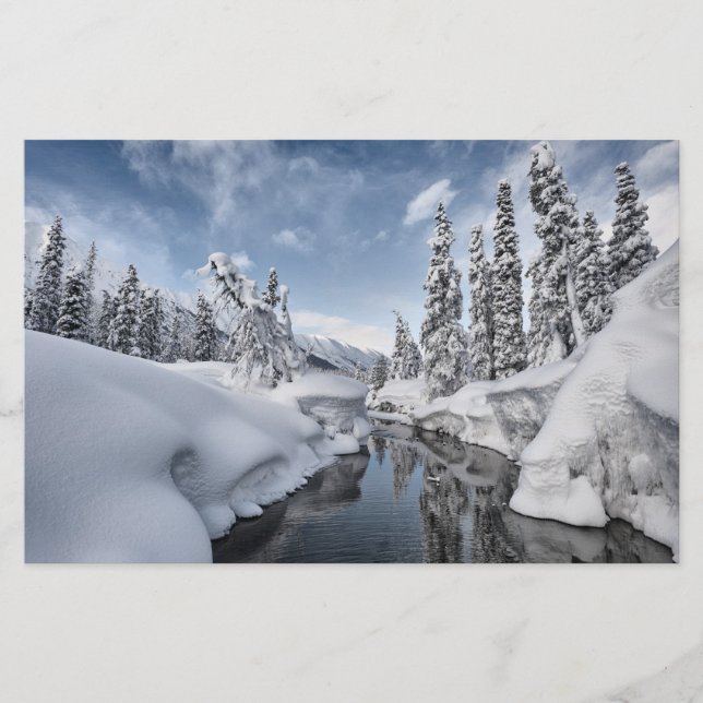 Winter Wonderland Stationery (Front)