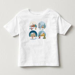 Winter Wonderland T shirt. Toddler T-shirt