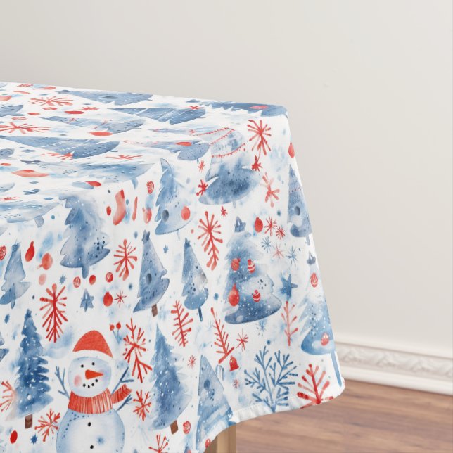 Winter Wonderland Tablecloth (In Situ)