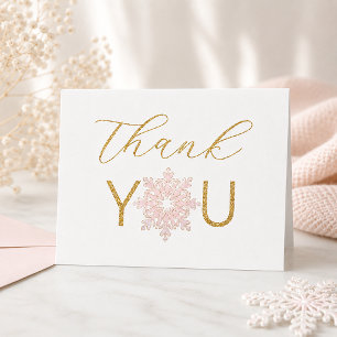 Winter Wonderland Thank You Card