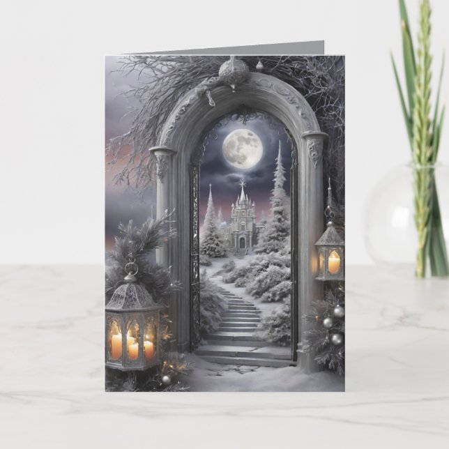 Winter Wonderland  Thank You Card (Front)