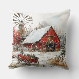 Winter Wonderland Throw Pillow