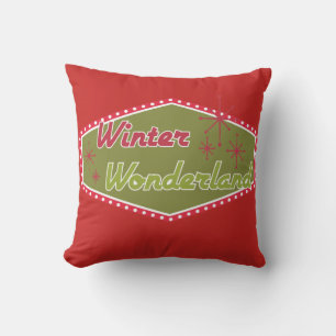 Winter Wonderland Throw Pillow