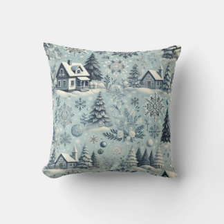 Winter Wonderland Throw Pillow