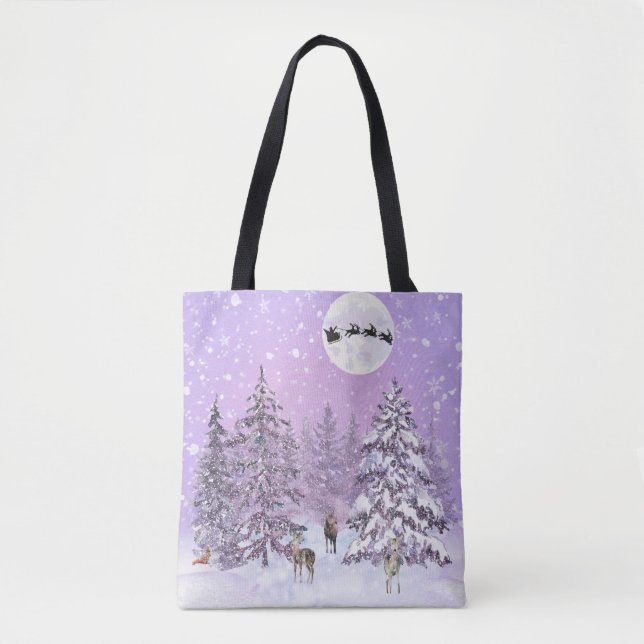 winter wonderland tote bag (Front)