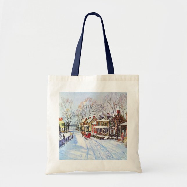 Winter Wonderland Tote Bag (Front)