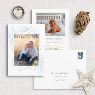 Winter Wonderland Vertical Holiday Photo Card