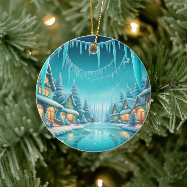 Winter Wonderland Village 2 Ornement (Arbre)