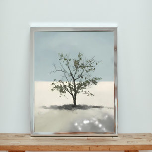 Winter Wonderland Watercolor Photo Print