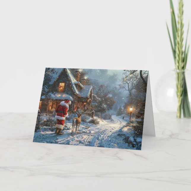 Winter Wonderland Wishes Card (Front)