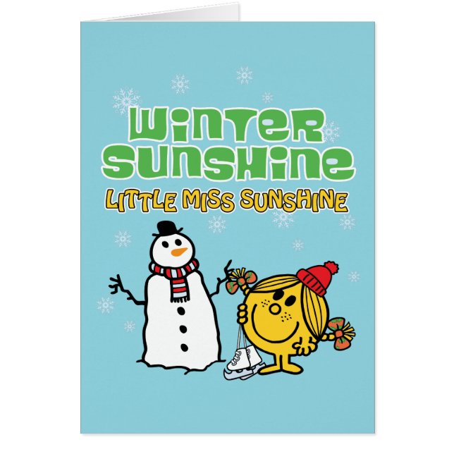 Winter Wonderland with Little Miss Sunshine (Front)