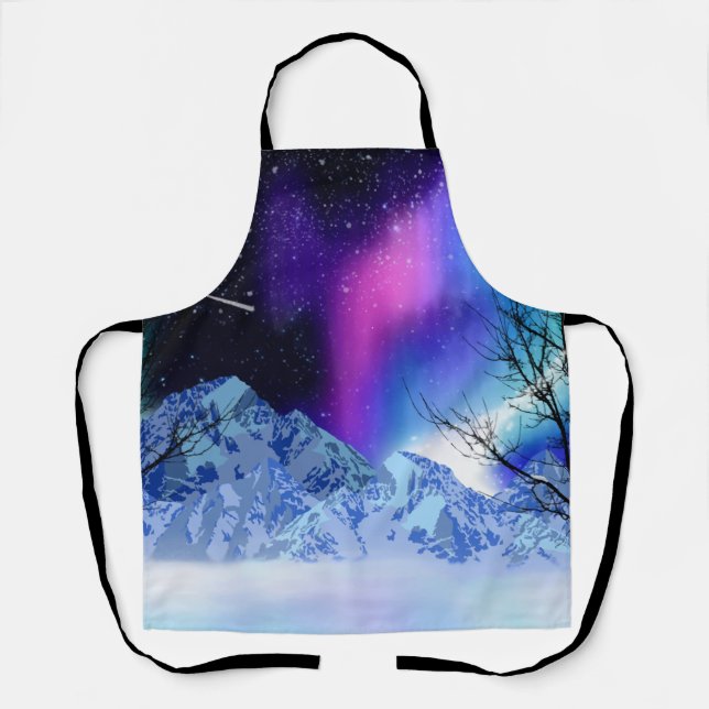 Winter Wonderlights Apron (Front)