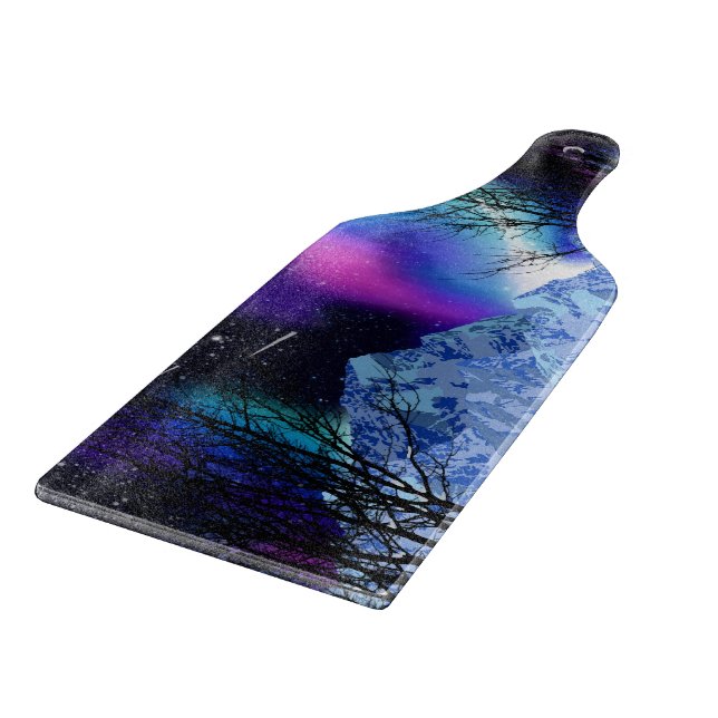 Winter Wonderlights Cutting Board (Corner)