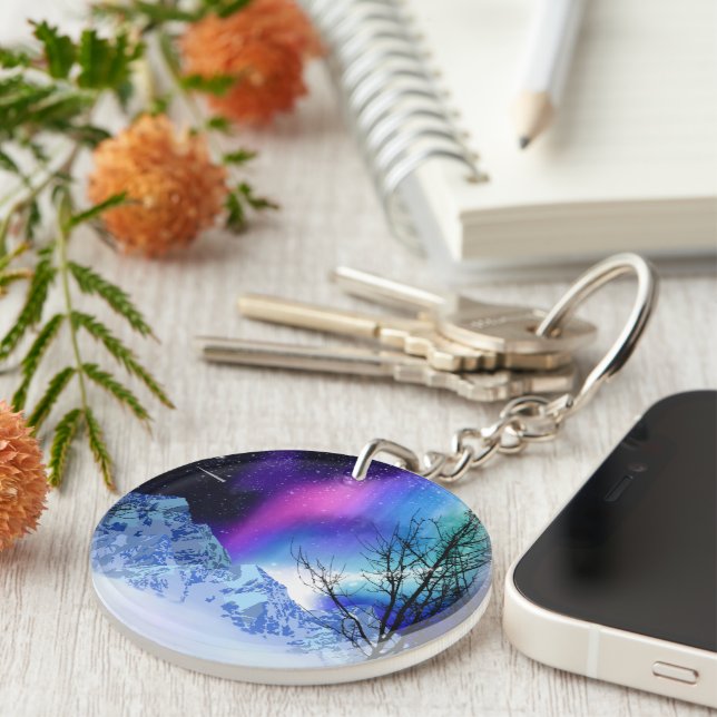 Winter Wonderlights Keychain (Front Right)