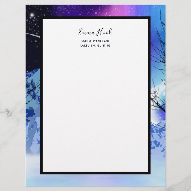 Winter Wonderlights Letterhead (Front)