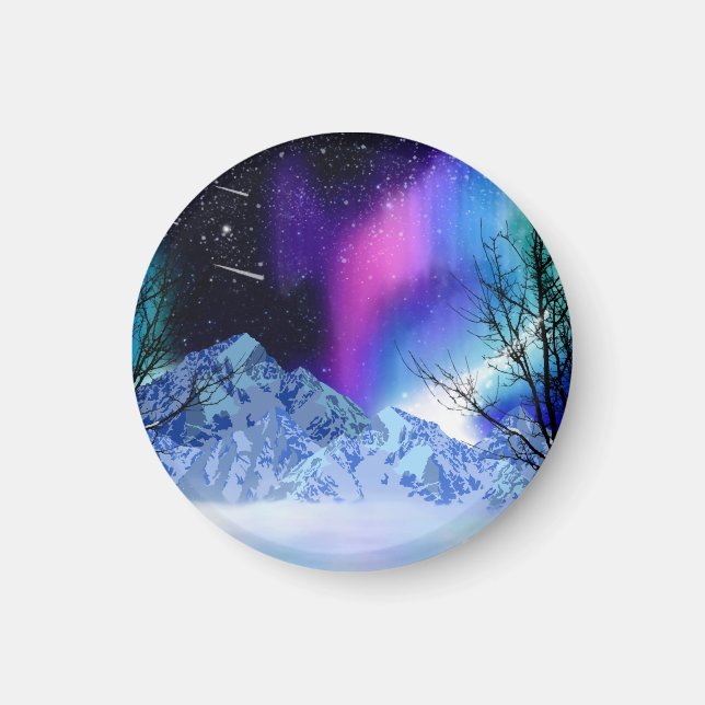 Winter Wonderlights Magnet (Front)