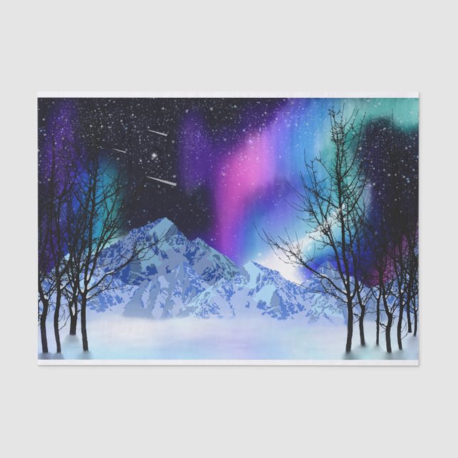 Winter Wonderlights Tissue Paper (Front)