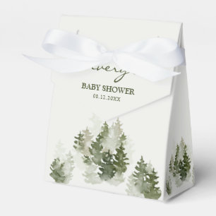 Winter Woodland Baby Shower Favour Box