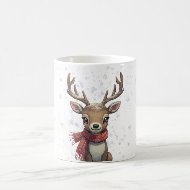 Winter Woodland Deer MUGS (Center)