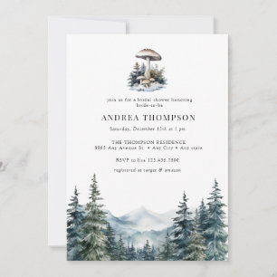 Winter Woodland   Forest Invitations