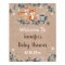 Winter Woodland Greenery Baby Shower Welcome