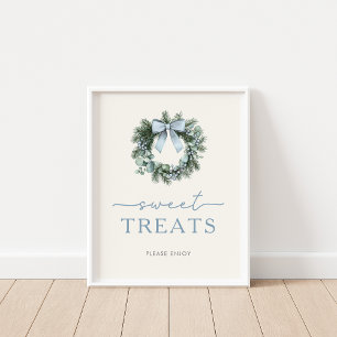 Winter Woodland Sweet Treats Sign