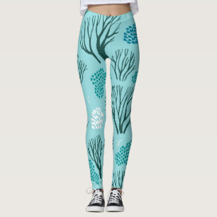 Winter Woodland: Vintage Seamless Leggings