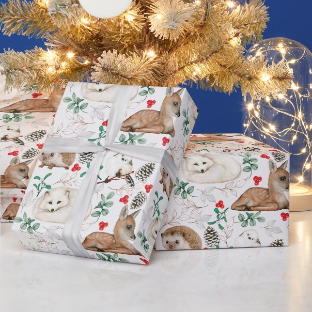 Winter Woodlands Wrapping Paper (Holidays)