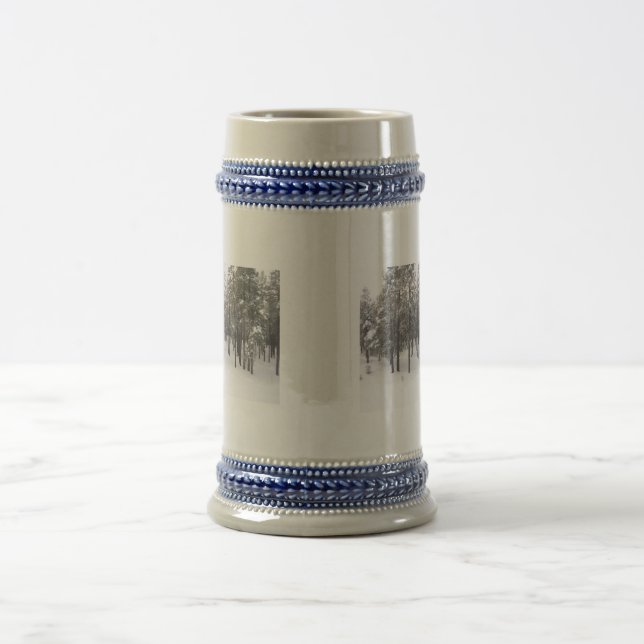 Winter Woods Beer Stein (Center)
