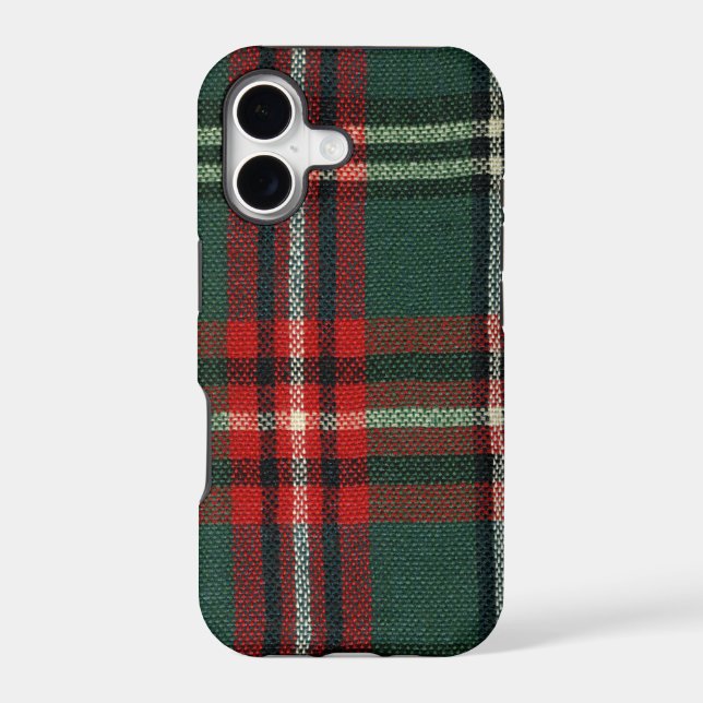 Winter Wool Plaid iPhone 5 Case (Back)