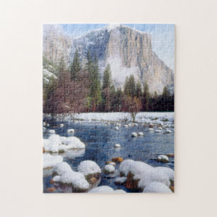 Winter Yosemite National Park Jigsaw Puzzle