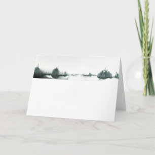 Winter Zen Card