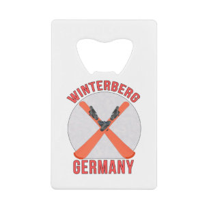 Winterberg, Germany Credit Card Bottle Opener