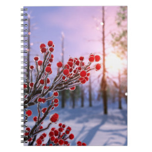 Winterberry in Ice Notebook