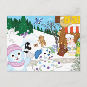 Winterfest has arrived in Kinzville! Postcard