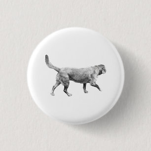 wintergray motion 1 inch round button