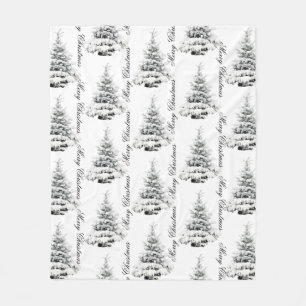 WINTERLAND Christmas fleece blanket 