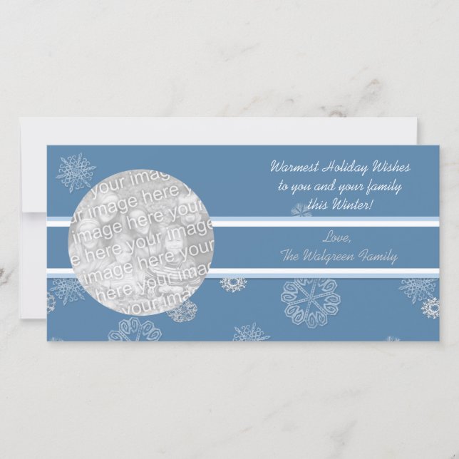 Winterland Holiday Photo Cards (Front)