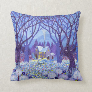 Winterlands 2012 throw pillow