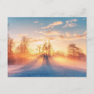 Winterliche Postkarte Postcard