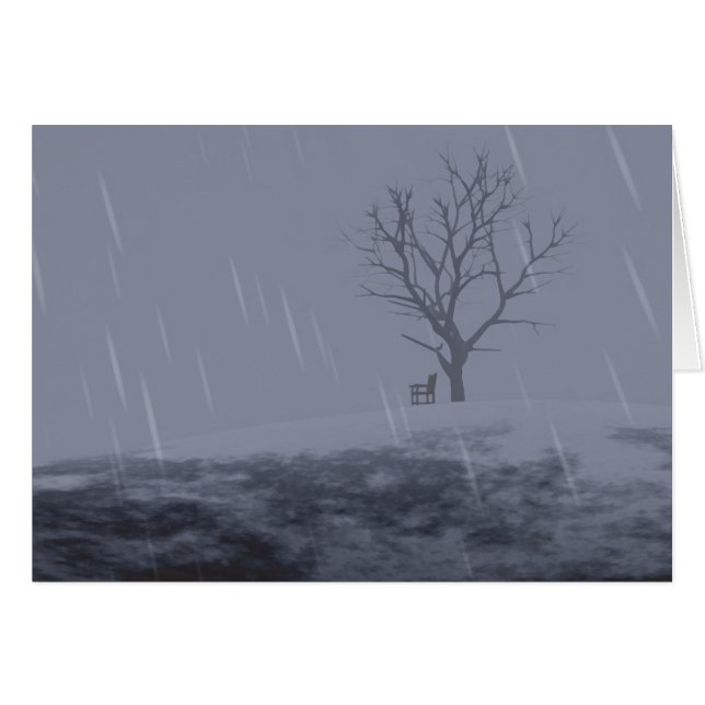 Winter's Chill Card (Front Horizontal)