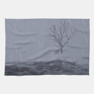 Winter's Chill Kitchen Towel