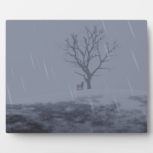 Winter's Chill Photo Plaque (Front)