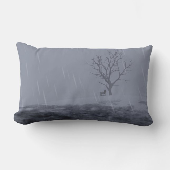 Winter's Chill Pillow (Front)