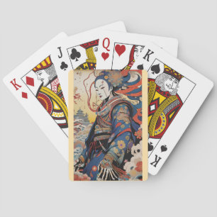 Winter's Descent - Ken Gauge Surreal Art Playing Cards